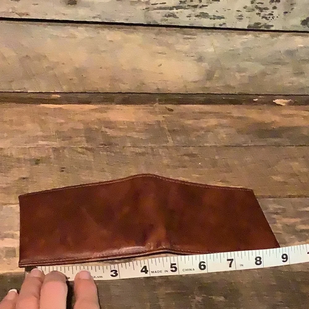 Vintage ‘60’s-70’s Rolf’s Tri-Fold Leather Wallet New Condition